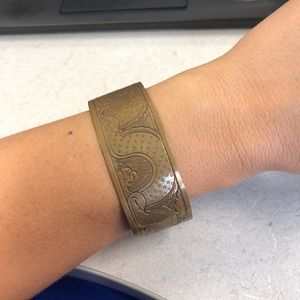 Copper dragon bangle